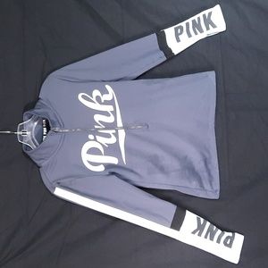 PINK - Victoria's Secret PINK Victoria’s Secret Ultimate Half Zip SIZE Small